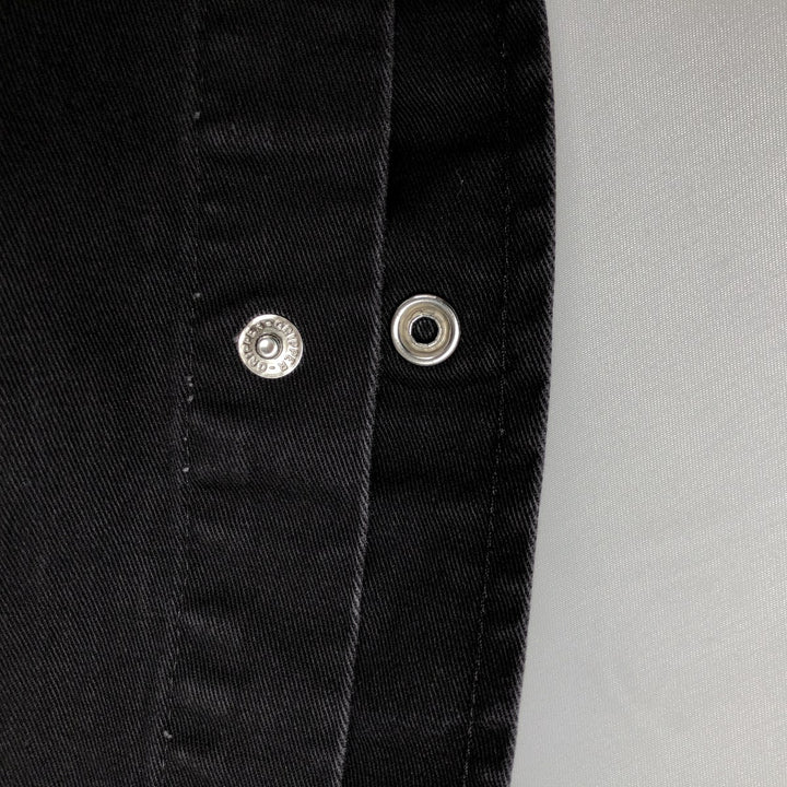 80s-90'S Wrangler Long-Sleeve Western Shirt, Men's XXL (approx.), Vintage cotton black type Vintage Second Hand