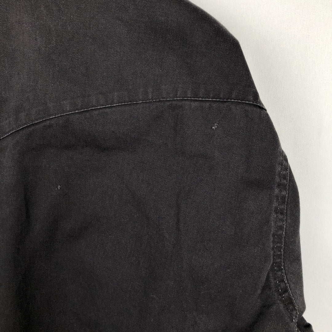 80s-90'S Wrangler Long-Sleeve Western Shirt, Men's XXL (approx.), Vintage cotton black type Vintage Second Hand