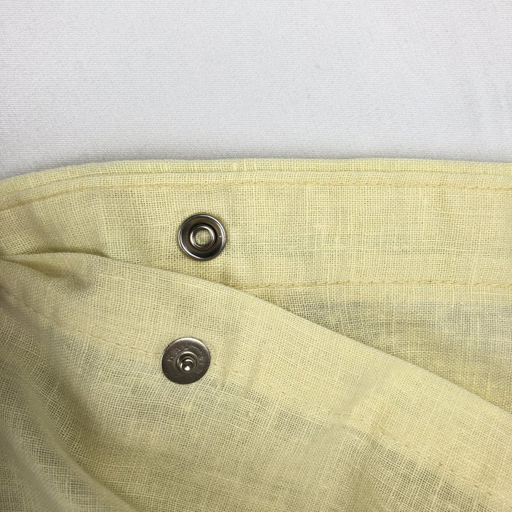 1970'S Levi's PANATELA TOPS Long-Sleeve Western Shirt, Men's Size L (approx.), Vintage unclear yellow type Vintage Second Hand