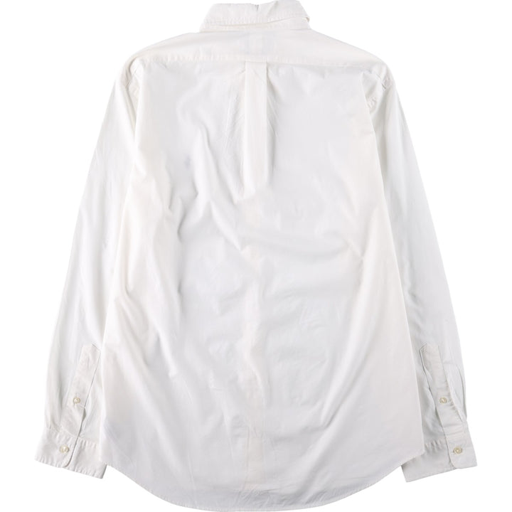 Ralph Lauren Classic Fit Long Sleeve Button Down Shirt, Men's Size L cotton white type Vintage Second Hand