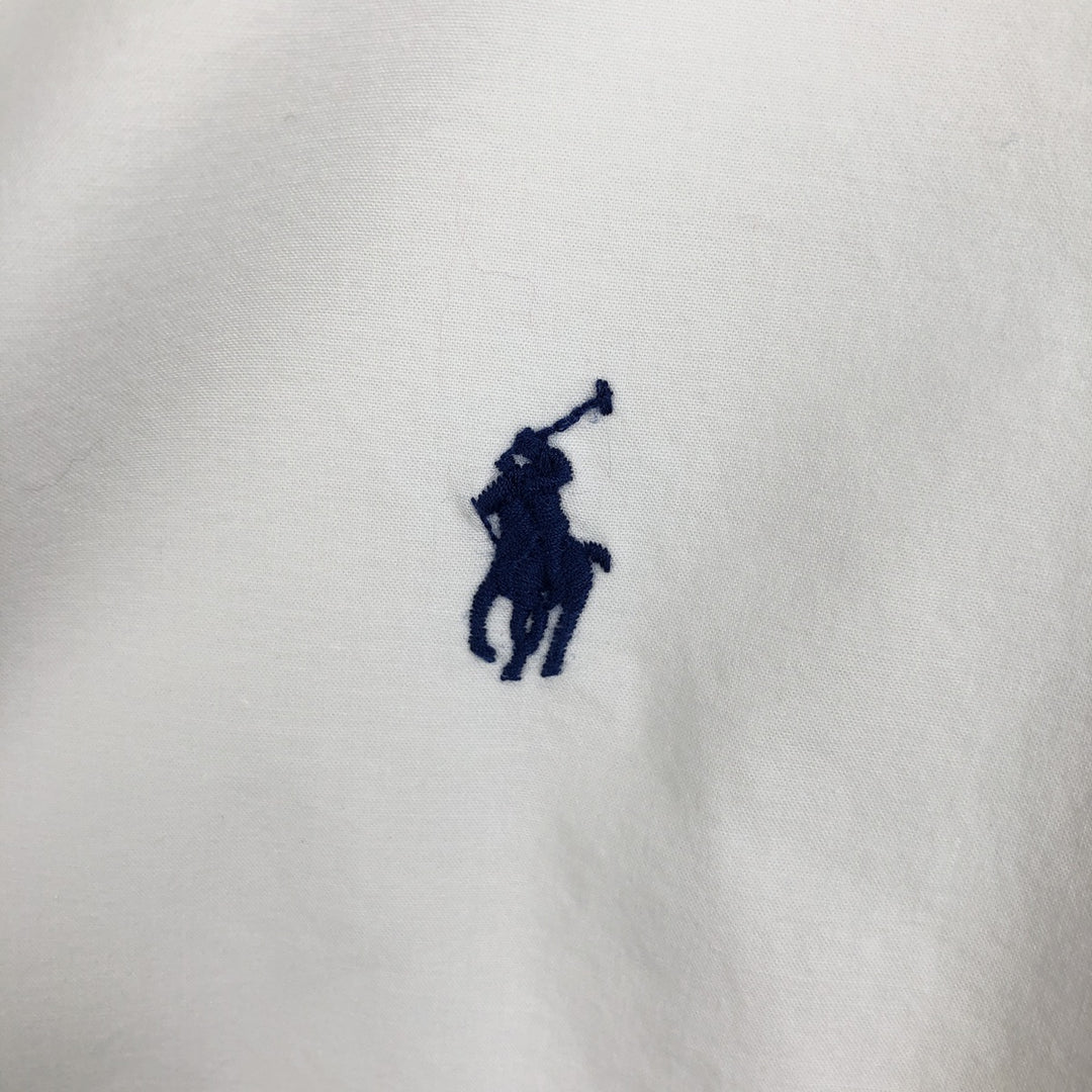Ralph Lauren Classic Fit Long Sleeve Button Down Shirt, Men's Size L cotton white type Vintage Second Hand