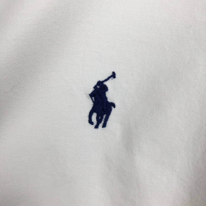 Ralph Lauren Classic Fit Long Sleeve Button Down Shirt, Men's Size L cotton white type Vintage Second Hand