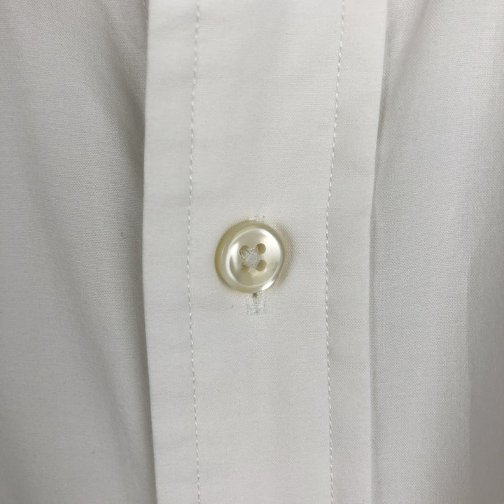 Ralph Lauren Classic Fit Long Sleeve Button Down Shirt, Men's Size L cotton white type Vintage Second Hand