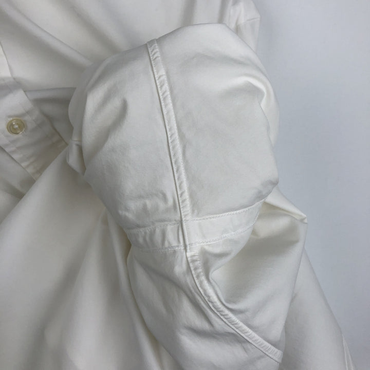 Ralph Lauren Classic Fit Long Sleeve Button Down Shirt, Men's Size L cotton white type Vintage Second Hand