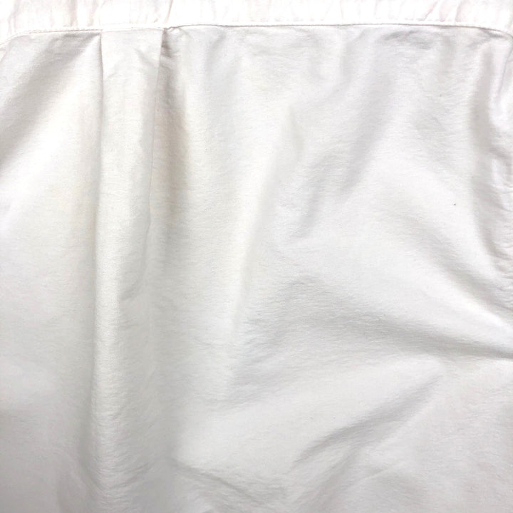 Ralph Lauren Classic Fit Long Sleeve Button Down Shirt, Men's Size L cotton white type Vintage Second Hand