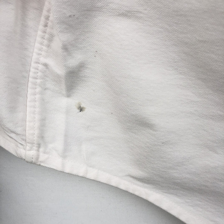 Ralph Lauren Classic Fit Long Sleeve Button Down Shirt, Men's Size L cotton white type Vintage Second Hand