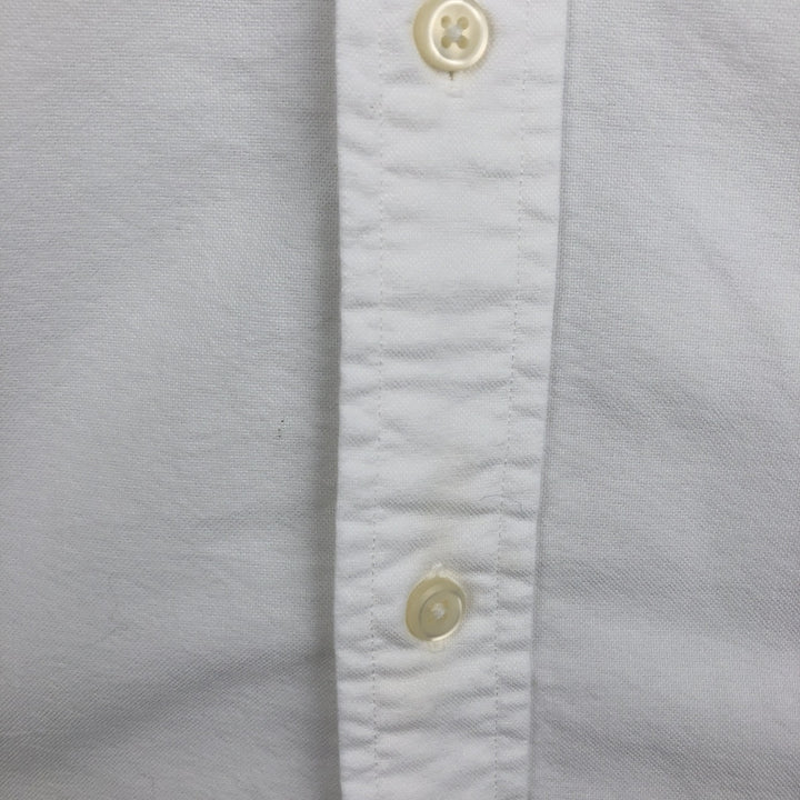 Ralph Lauren Classic Fit Long Sleeve Button Down Shirt, Men's Size L cotton white type Vintage Second Hand
