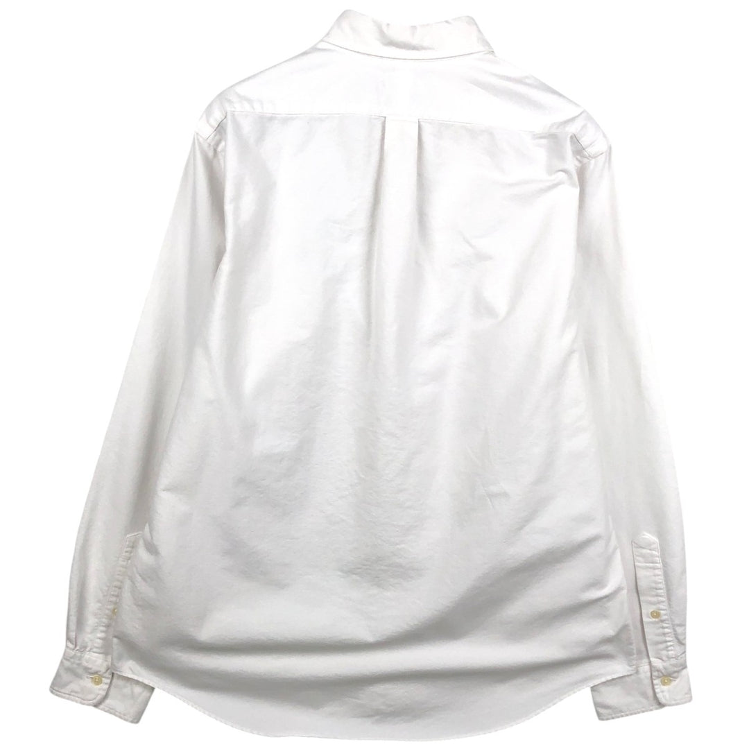 Ralph Lauren Classic Fit Long Sleeve Button Down Shirt, Men's Size L cotton white type Vintage Second Hand