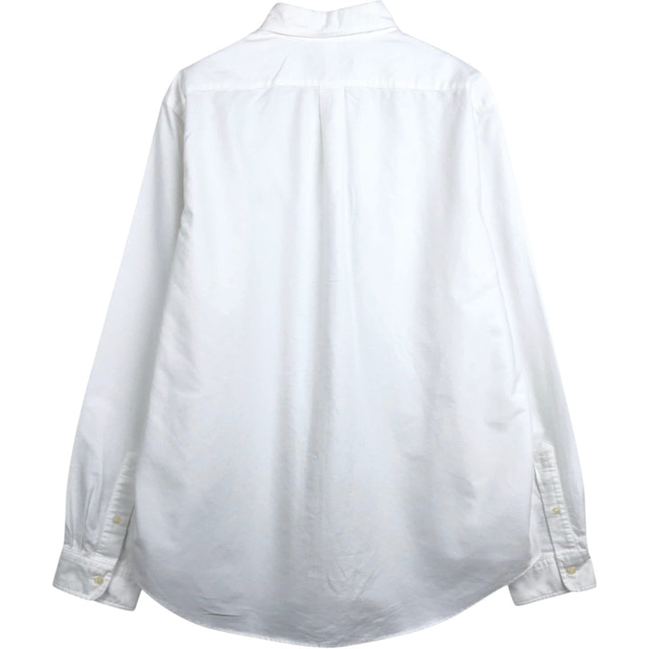 Ralph Lauren Classic Fit Long Sleeve Button Down Shirt Men's XL cotton white type Vintage Second Hand