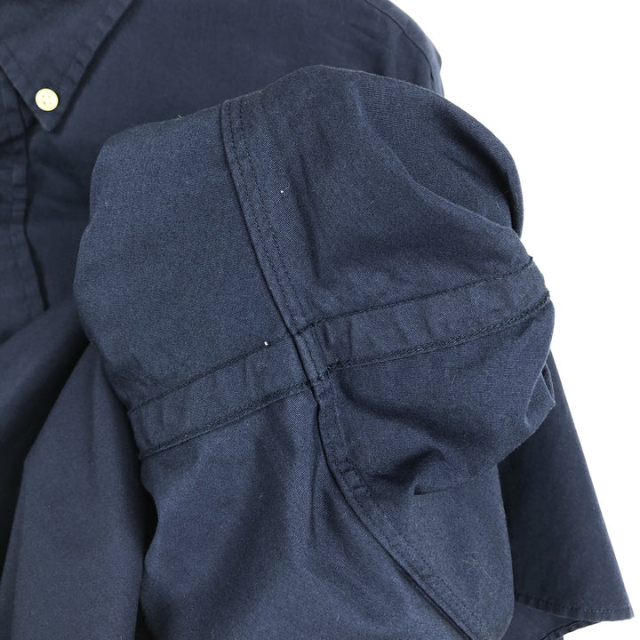 Ralph Lauren Classic Fit Long Sleeve Button Down Shirt Men's XL cotton navy blue type Vintage Second Hand