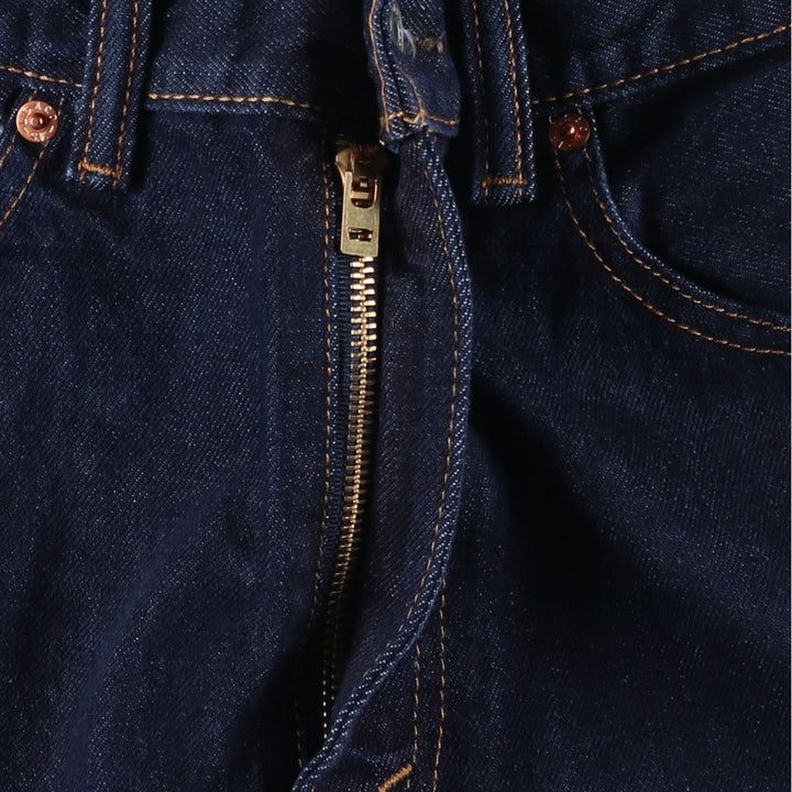 Dark navy Levi's 550 tapered denim pants, men's size W35 cotton navy blue type Vintage Second Hand