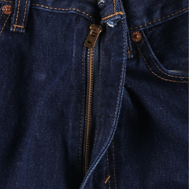 Dark navy Levi's 550 tapered denim pants, men's size W37 cotton navy blue type Vintage Second Hand