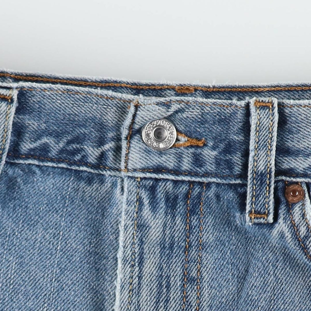Levi's 550 Relaxed Fit Tapered Denim Pants for Men, W31 equivalent cotton blue type Vintage Second Hand