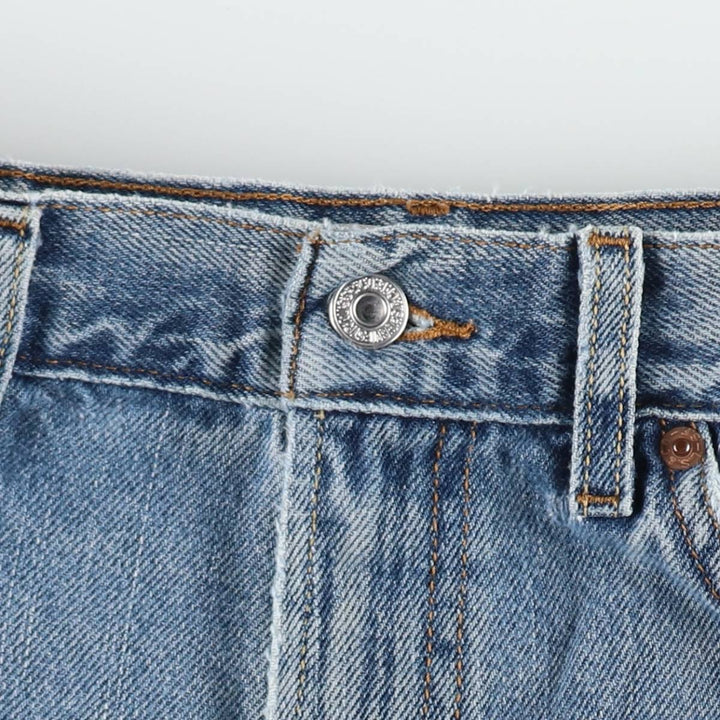 Levi's 550 Relaxed Fit Tapered Denim Pants for Men, W31 equivalent cotton blue type Vintage Second Hand