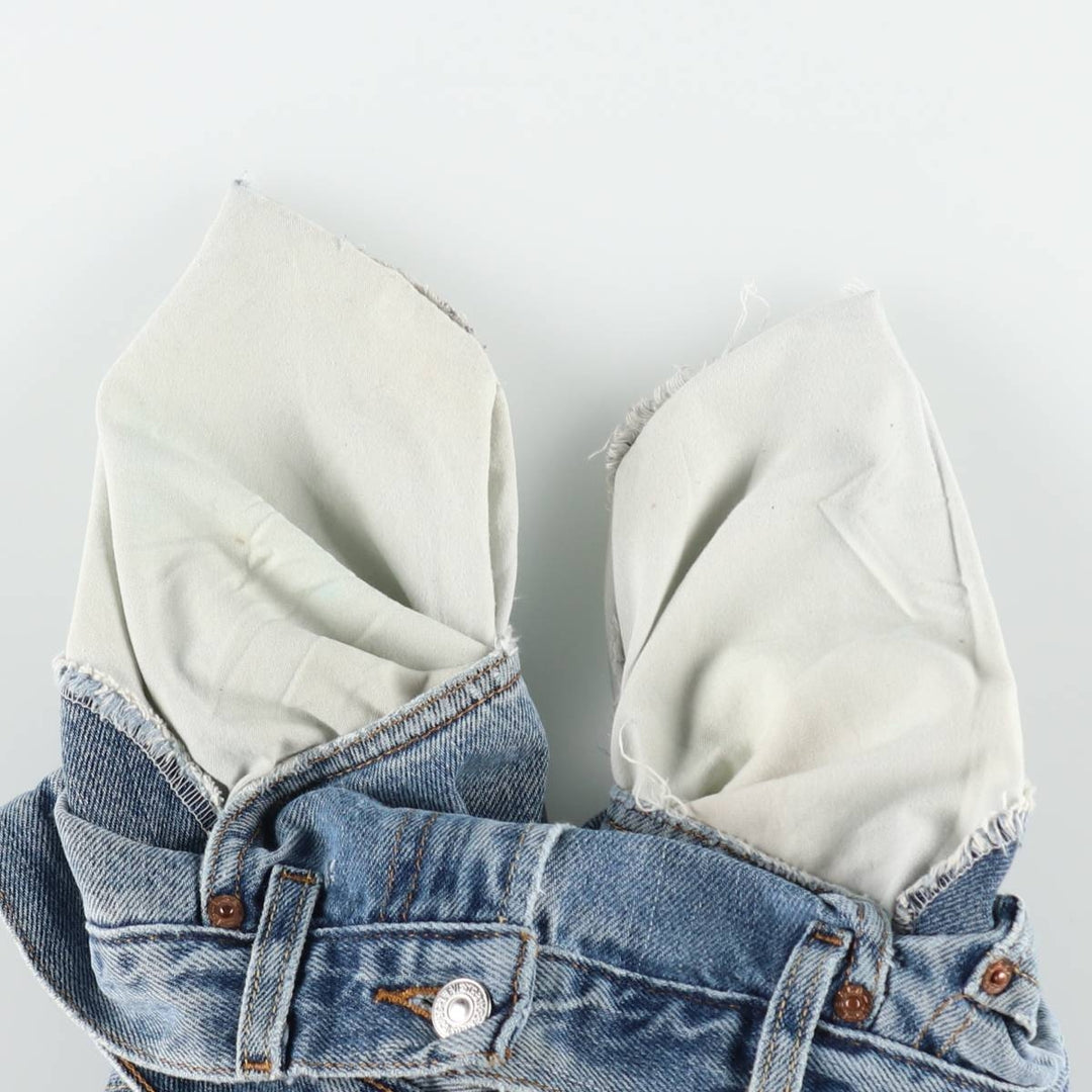 Levi's 550 Relaxed Fit Tapered Denim Pants for Men, W31 equivalent cotton blue type Vintage Second Hand