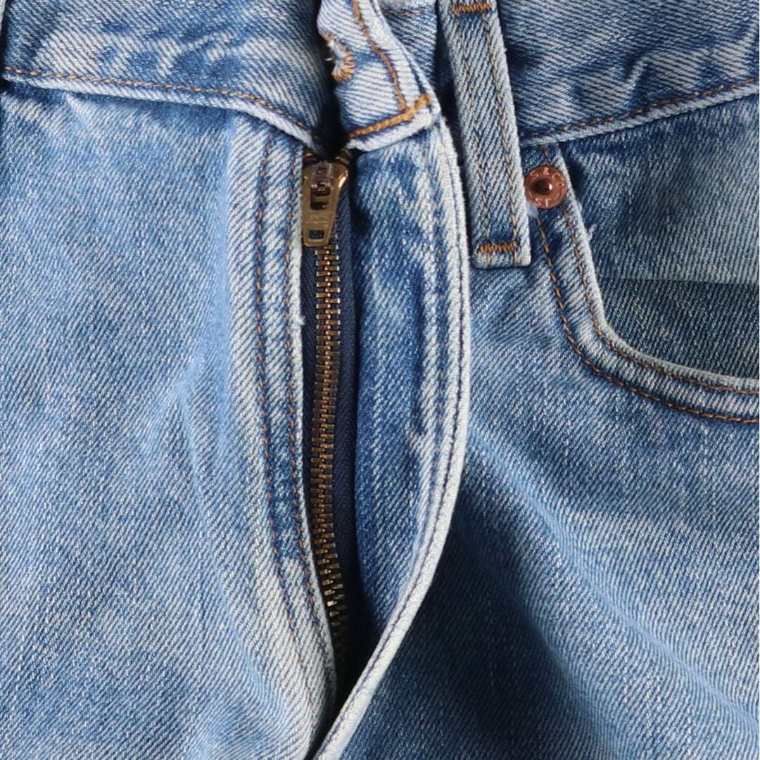 Levi's 550 Relaxed Fit Tapered Denim Pants for Men, W34 equivalent cotton blue type Vintage Second Hand