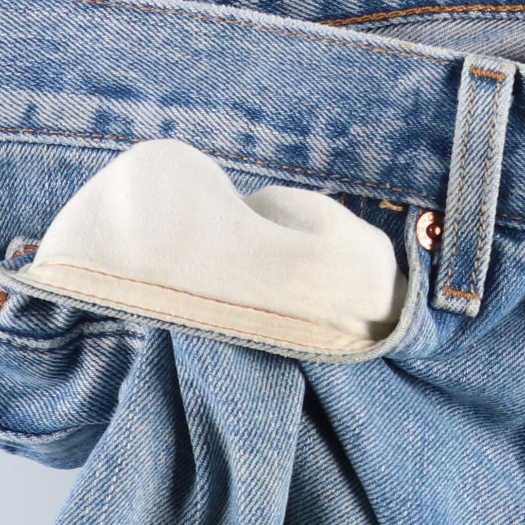 Levi's 550 Relaxed Fit Tapered Denim Pants for Men, W34 equivalent cotton blue type Vintage Second Hand