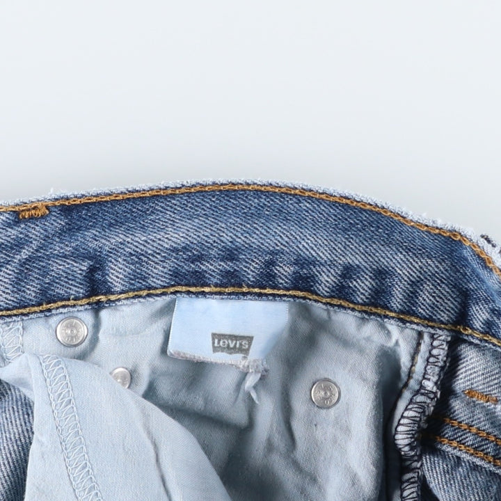 Levi's 550 Relaxed Fit Tapered Denim Pants for Men, W36 unclear blue type Vintage Second Hand