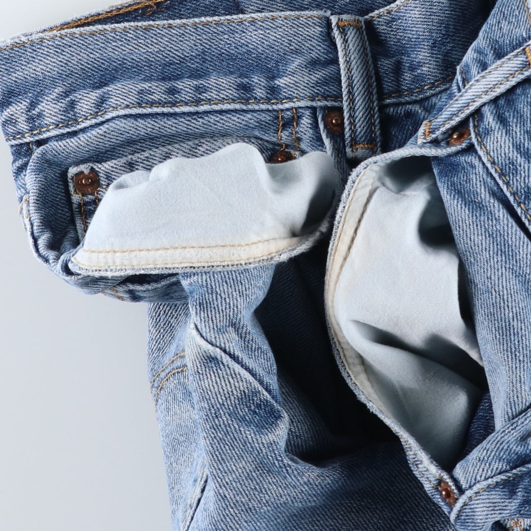 Levi's 550 Relaxed Fit Tapered Denim Pants for Men, W36 unclear blue type Vintage Second Hand