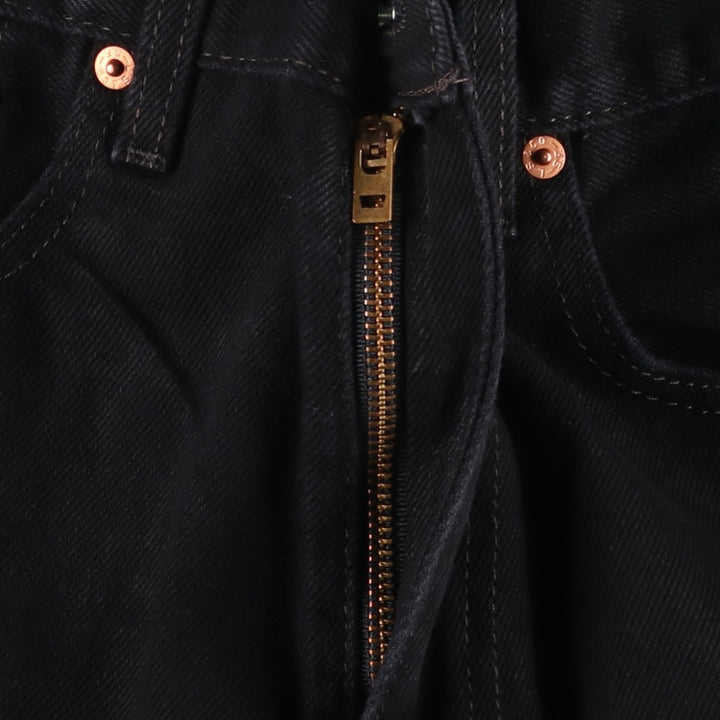 Levi's 550 Black Denim Tapered Denim Pants for Men, W35 cotton black type Vintage Second Hand