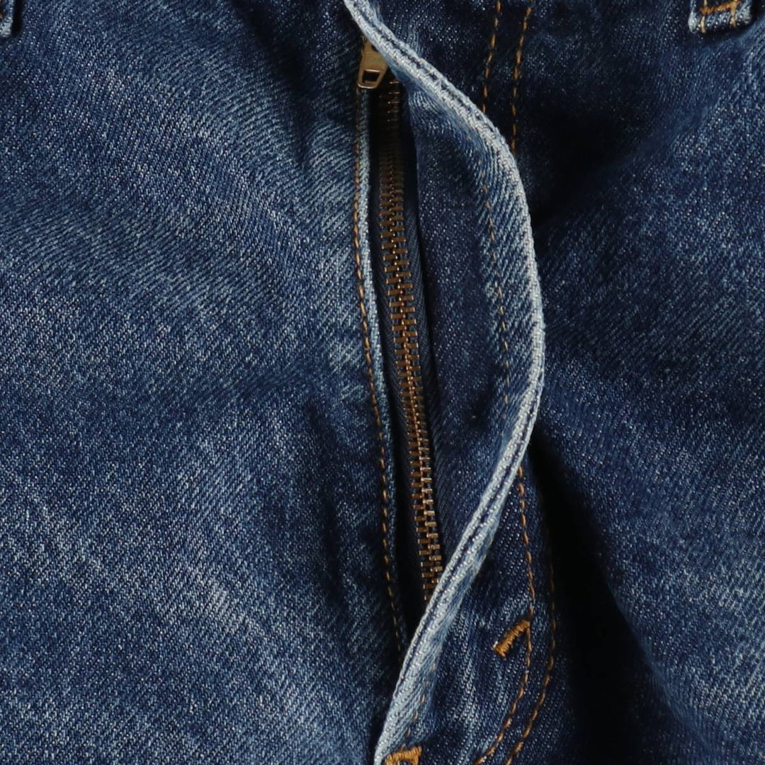 00'S Levi's 550 Relaxed Fit Tapered Denim Pants for Men, W35 cotton blue type Vintage Second Hand