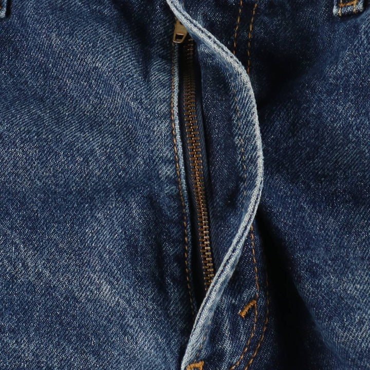 00'S Levi's 550 Relaxed Fit Tapered Denim Pants for Men, W35 cotton blue type Vintage Second Hand
