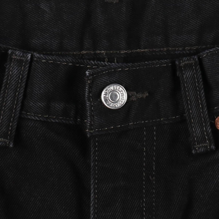 Levi's 550 Black Denim Tapered Denim Pants Men's W34 cotton black type Vintage Second Hand