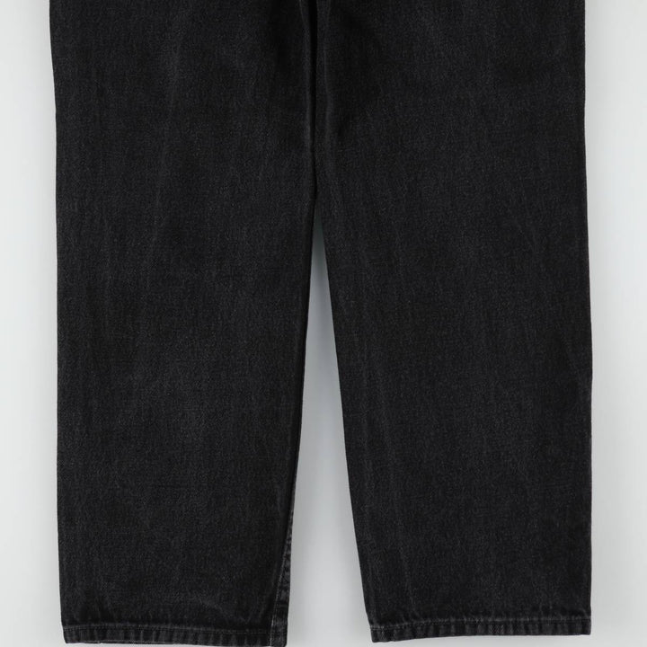 Levi's 550 Black Denim Tapered Denim Pants Men's W31 equivalent cotton black type Vintage Second Hand