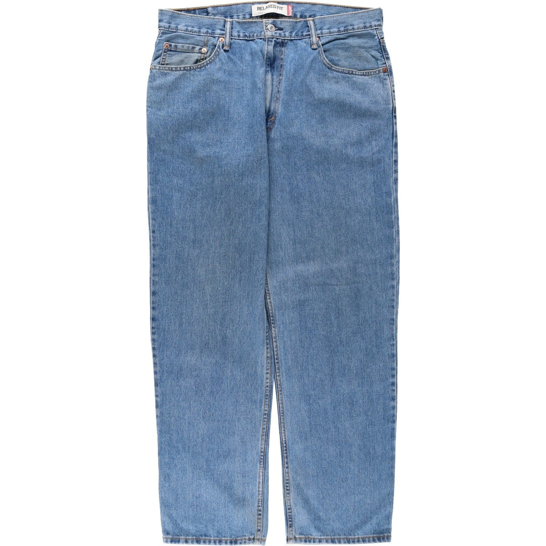 Levi's 550 Relaxed Fit Tapered Denim Pants for Men, W37 cotton blue type Vintage Second Hand