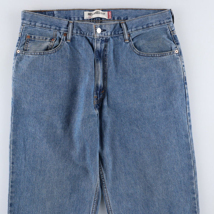 Levi's 550 Relaxed Fit Tapered Denim Pants for Men, W37 cotton blue type Vintage Second Hand