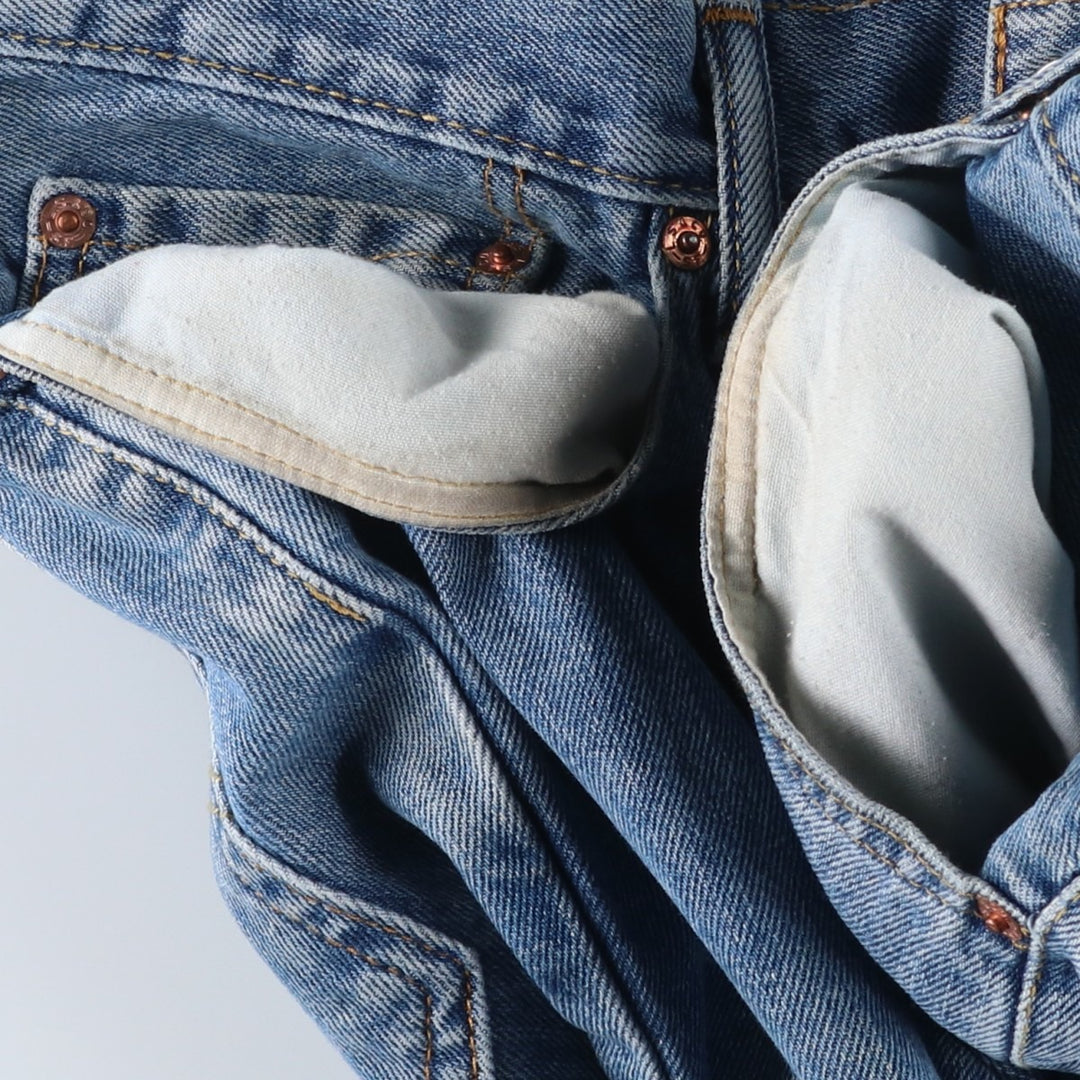 Levi's 550 Relaxed Fit Tapered Denim Pants for Men, W37 cotton blue type Vintage Second Hand
