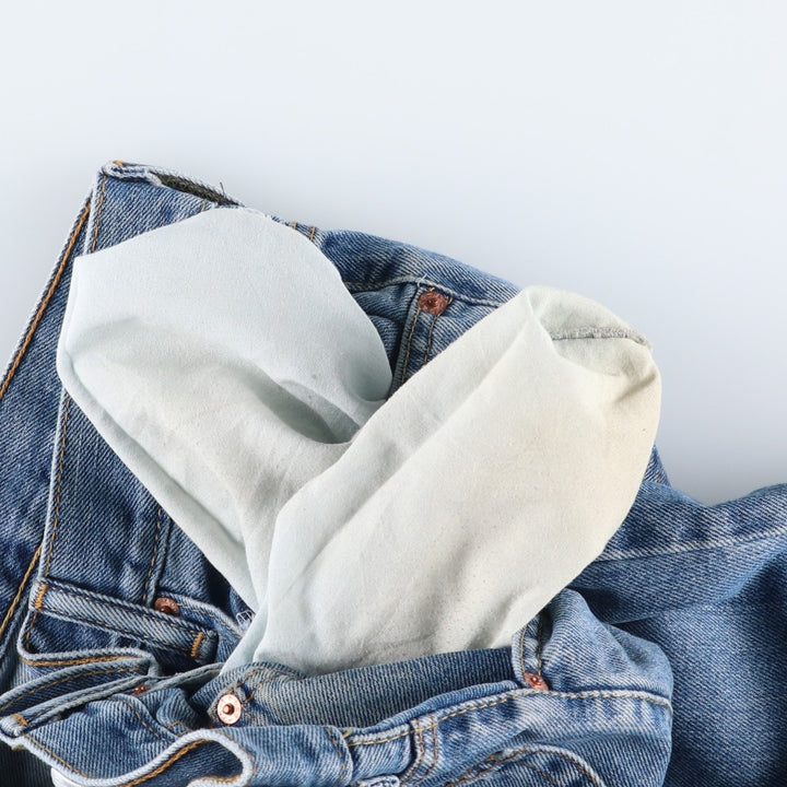 Levi's 550 Relaxed Fit Tapered Denim Pants for Men, W37 cotton blue type Vintage Second Hand