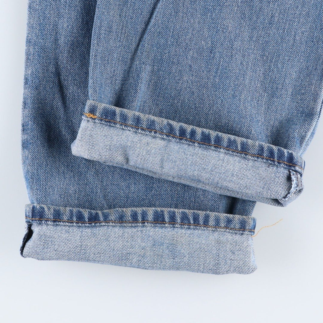 Levi's 550 Relaxed Fit Tapered Denim Pants for Men, W37 cotton blue type Vintage Second Hand