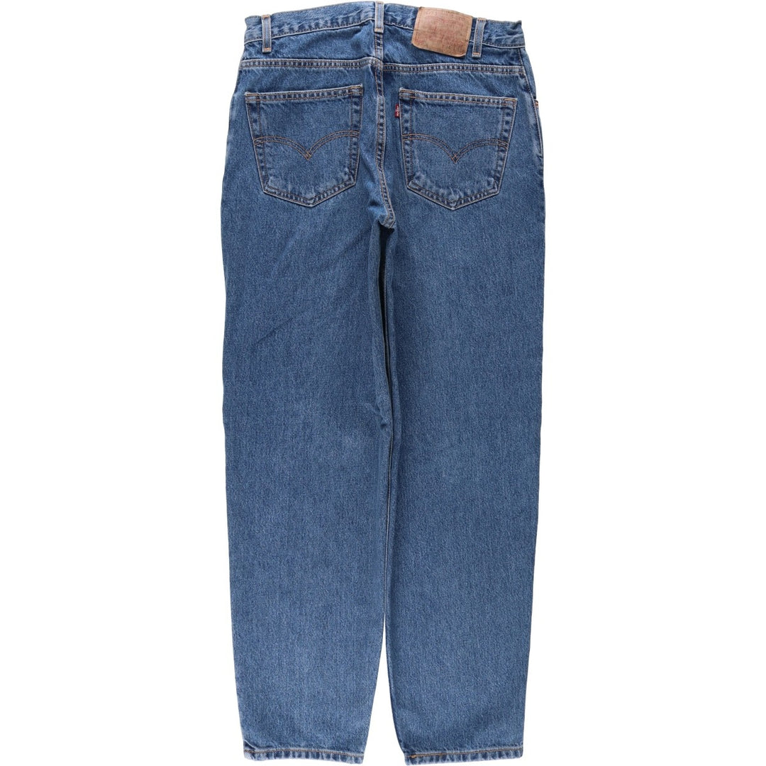 2000'S Levi's 560 Tapered Denim Pants, Men's W33 (approx.) cotton blue type Vintage Second Hand