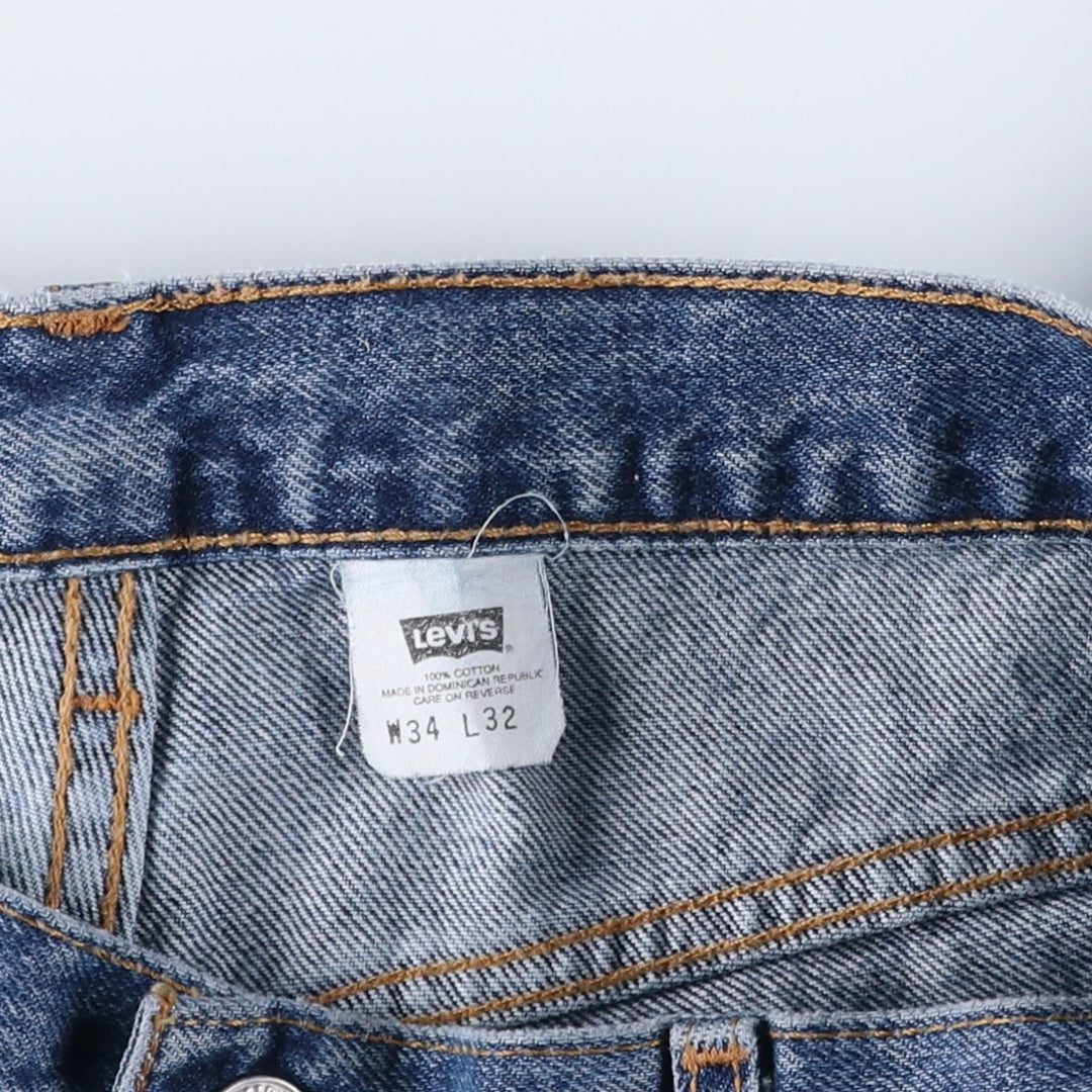 2000'S Levi's 560 Tapered Denim Pants, Men's W33 (approx.) cotton blue type Vintage Second Hand