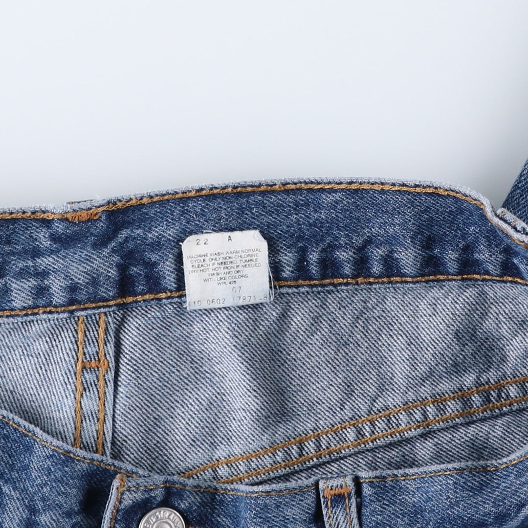2000'S Levi's 560 Tapered Denim Pants, Men's W33 (approx.) cotton blue type Vintage Second Hand
