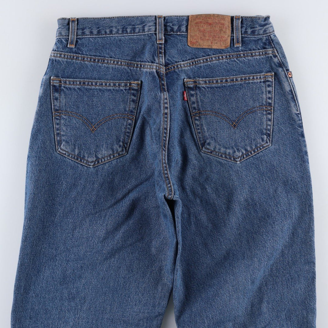2000'S Levi's 560 Tapered Denim Pants, Men's W33 (approx.) cotton blue type Vintage Second Hand