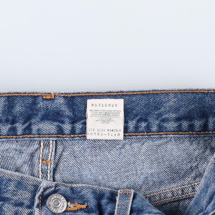 00'S Levi's 550 Relaxed Fit Tapered Denim Pants Men's W33 cotton blue type Vintage Second Hand