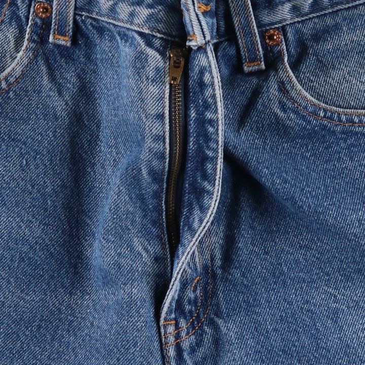 00'S Levi's 550 Relaxed Fit Tapered Denim Pants Men's W33 cotton blue type Vintage Second Hand