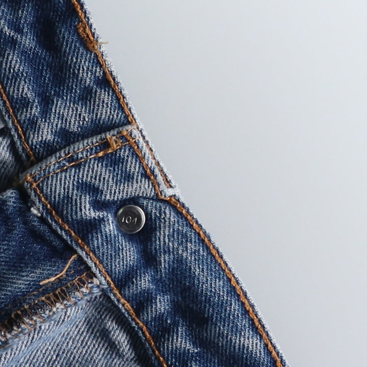 00'S Levi's 550 Relaxed Fit Tapered Denim Pants Men's W33 cotton blue type Vintage Second Hand