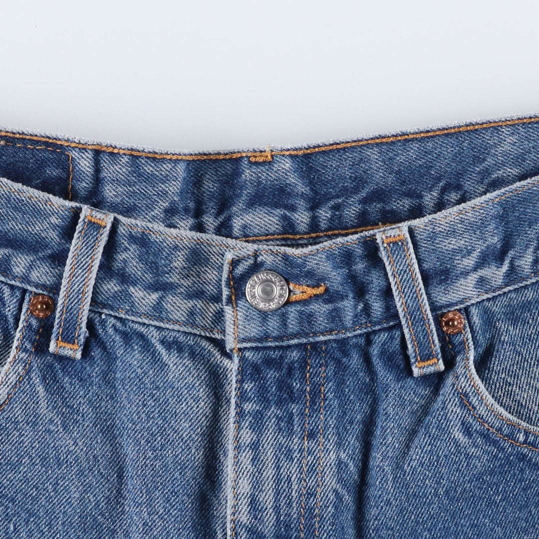 00'S Levi's 550 Relaxed Fit Tapered Denim Pants Men's W33 cotton blue type Vintage Second Hand