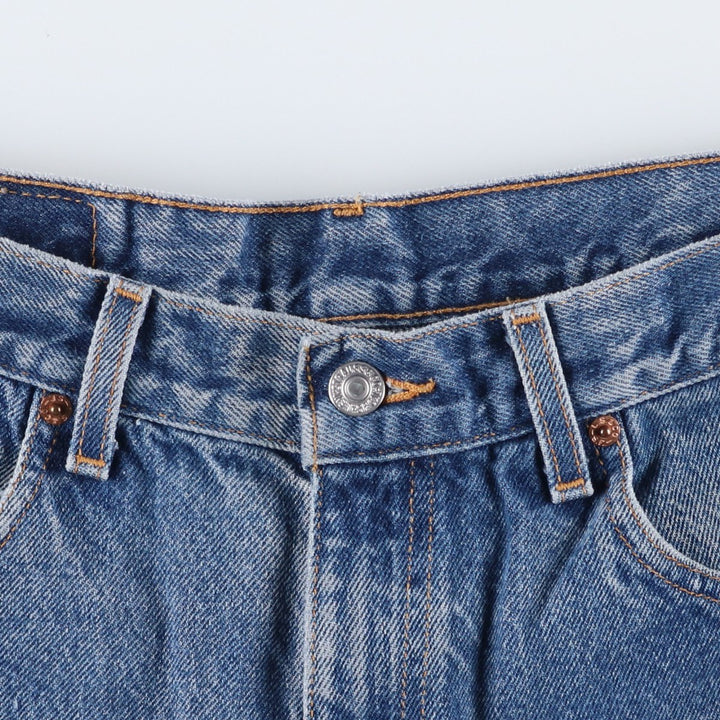 00'S Levi's 550 Relaxed Fit Tapered Denim Pants Men's W33 cotton blue type Vintage Second Hand