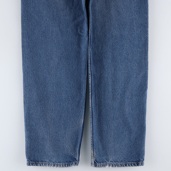 00'S Levi's 550 Relaxed Fit Tapered Denim Pants Men's W33 cotton blue type Vintage Second Hand