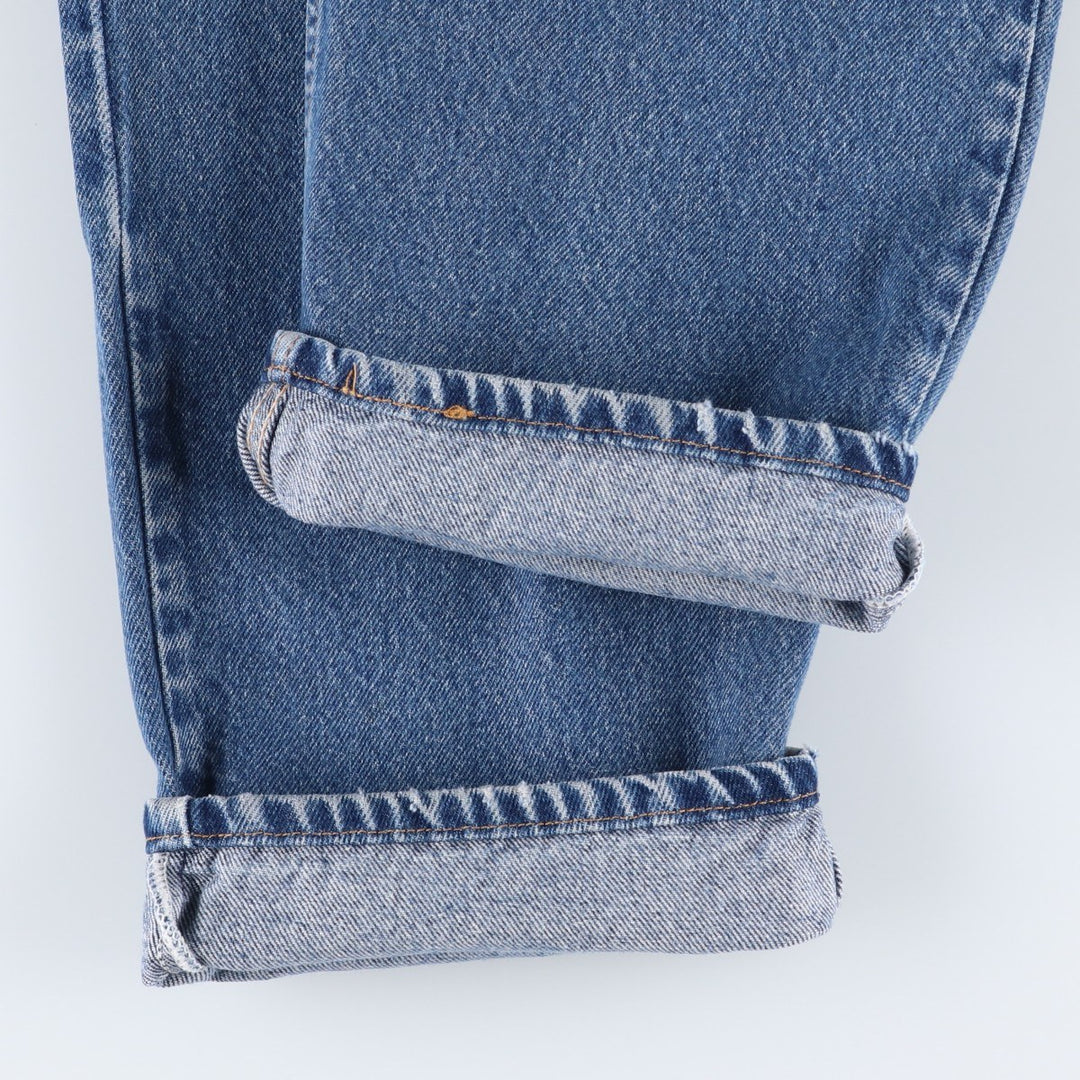 00'S Levi's 550 Relaxed Fit Tapered Denim Pants Men's W33 cotton blue type Vintage Second Hand