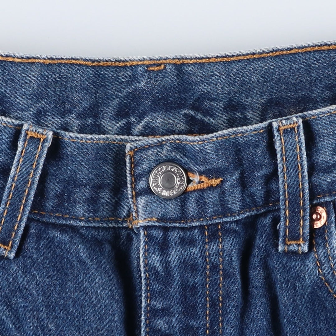00'S Levi's 550 Relaxed Fit Tapered Denim Pants Men's W34 cotton blue type Vintage Second Hand