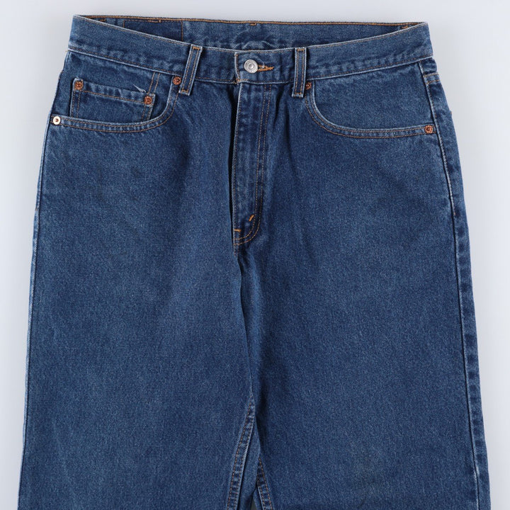 00'S Levi's 550 Relaxed Fit Tapered Denim Pants Men's W34 cotton blue type Vintage Second Hand