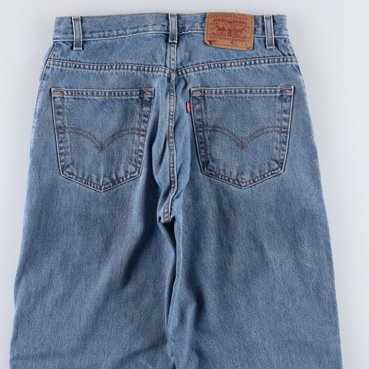 2000'S Levi's 550 Loose Fit Tapered Leg Denim Pants, Men's Size W32 (approx.) cotton blue type Vintage Second Hand