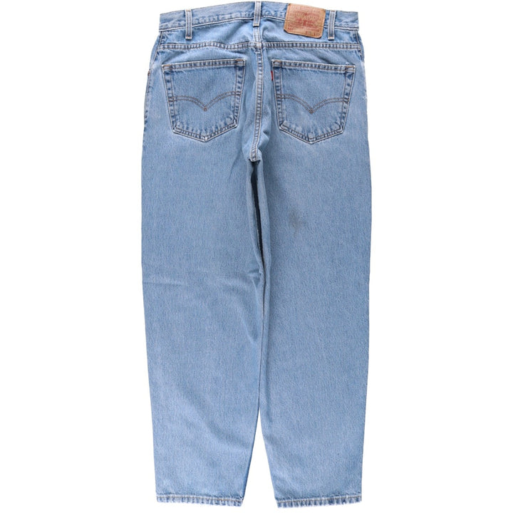 2000'S Levi's 550 Loose Fit Tapered Leg Denim Pants, Men's Size W34 (approx.) cotton blue type Vintage Second Hand