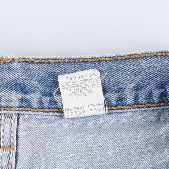 2000'S Levi's 550 Loose Fit Tapered Leg Denim Pants, Men's Size W34 (approx.) cotton blue type Vintage Second Hand