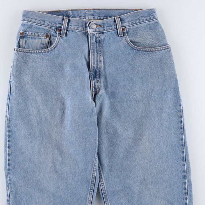 2000'S Levi's 550 Loose Fit Tapered Leg Denim Pants, Men's Size W34 (approx.) cotton blue type Vintage Second Hand